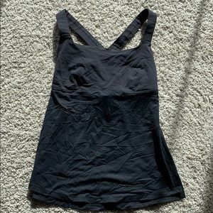 Excellent condition Lululemon crisscross tank top